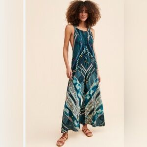 Free People Multicolor Patterned Jumpsuit